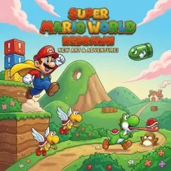 Super Mario World Redrawn